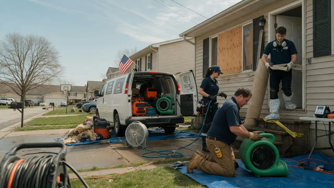 Water Damage Restoration in Hampton, NE near me